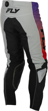 Kinetic Pants Grey/Red/Purple/Black Sz 28 - FLY RACING