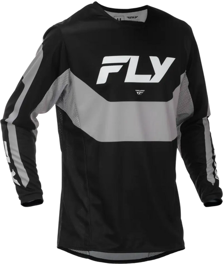 Kinetic Jersey Black/Grey Lg - FLY RACING