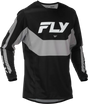 Kinetic Jersey Black/Grey Lg - FLY RACING