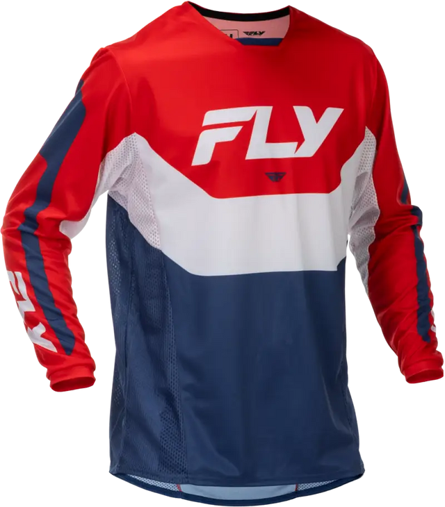 Kinetic Jersey Red/White/Blue Xl - FLY RACING