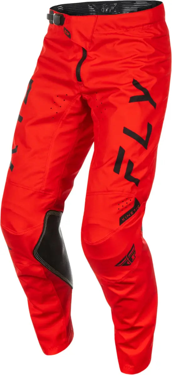 Kinetic Center Pants Ca/Ny Red/Black Sz 32 - FLY RACING