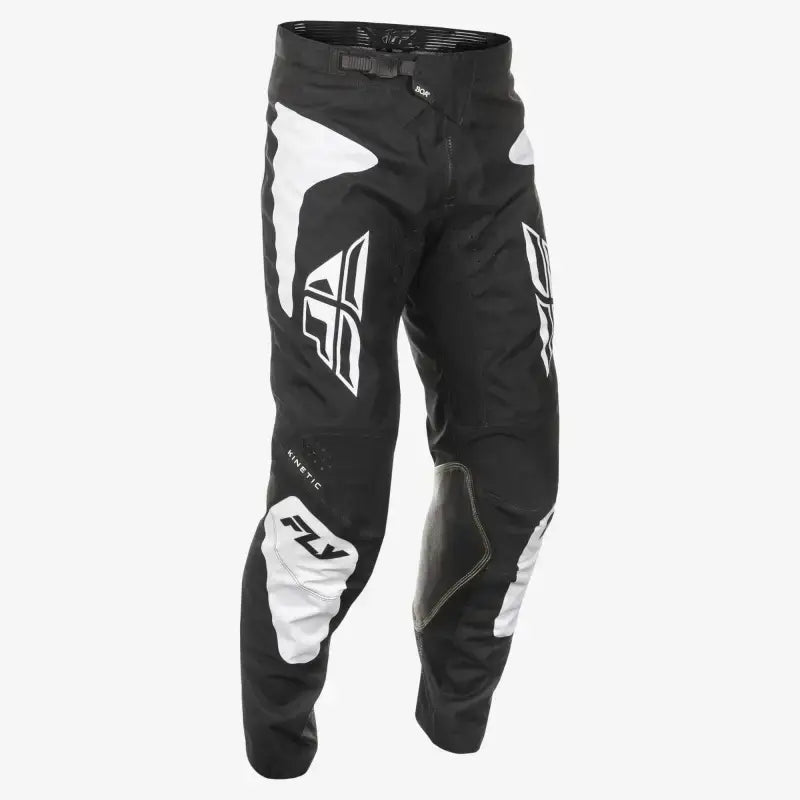 Kinetic Sym Pants Ca/Ny Black/White Sz 42 - FLY RACING