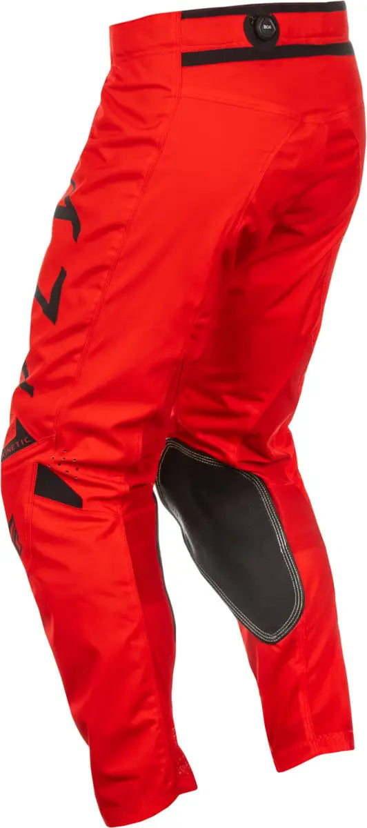Kinetic Center Pants Ca/Ny Red/Black Sz 42 - FLY RACING