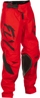 Kinetic Stoke Pant Ca/Ny Red/Black Sz 18 - FLY RACING
