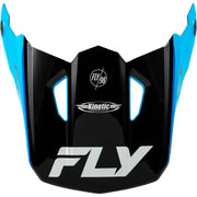 Kinetic Rally Helmet Visor Blue/Black/White Xs/Sm - FLY RACING