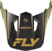 Kinetic Rally Helmet Visor Matte Moss Gry/Khaki/Wht Xs/Sm - FLY RACING