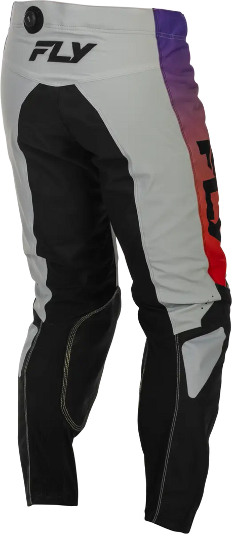 Kinetic Pants Grey/Red/Purple/Black Sz 40 - FLY RACING