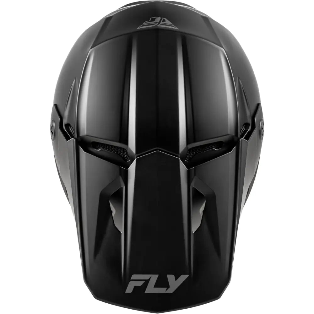 Kinetic Solid Helmet Matte Black Lg