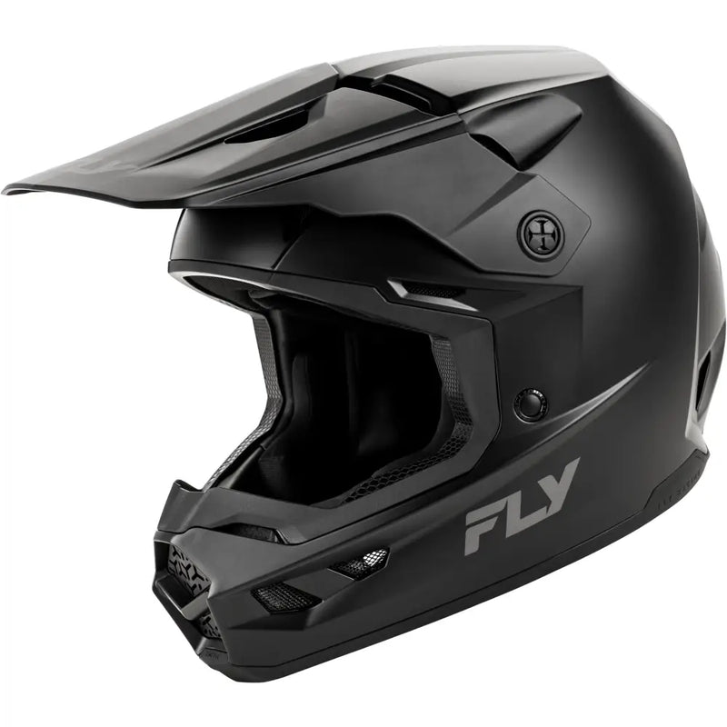 Kinetic Solid Helmet Matte Black Sm