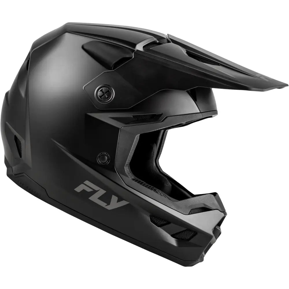 Kinetic Solid Helmet Matte Black Sm