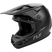 Kinetic Solid Helmet Matte Black Xs