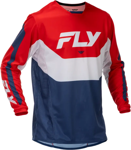 Kinetic Jersey Red/White/Blue Sm - FLY RACING