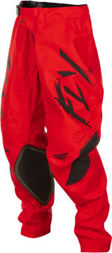 Kinetic Stoke Pant Ca/Ny Red/Black Sz 20 - FLY RACING