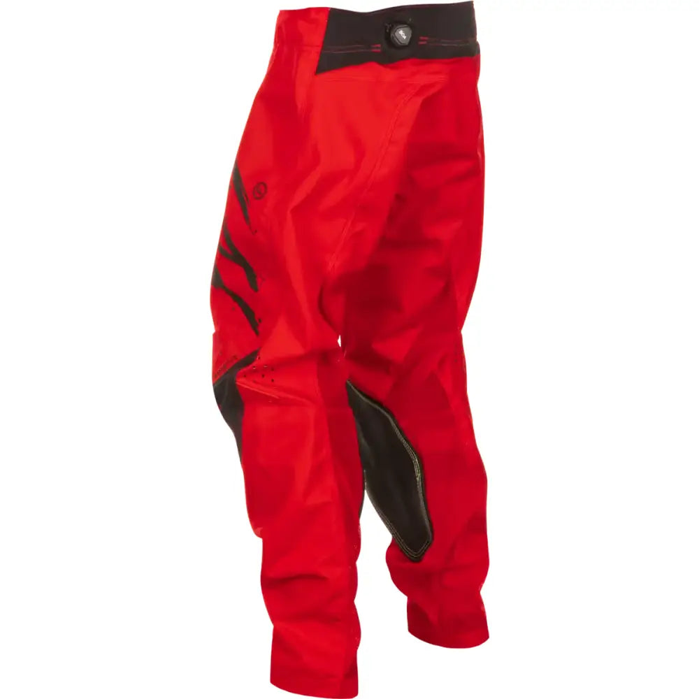Kinetic Stoke Pant Ca/Ny Red/Black Sz 20 - FLY RACING