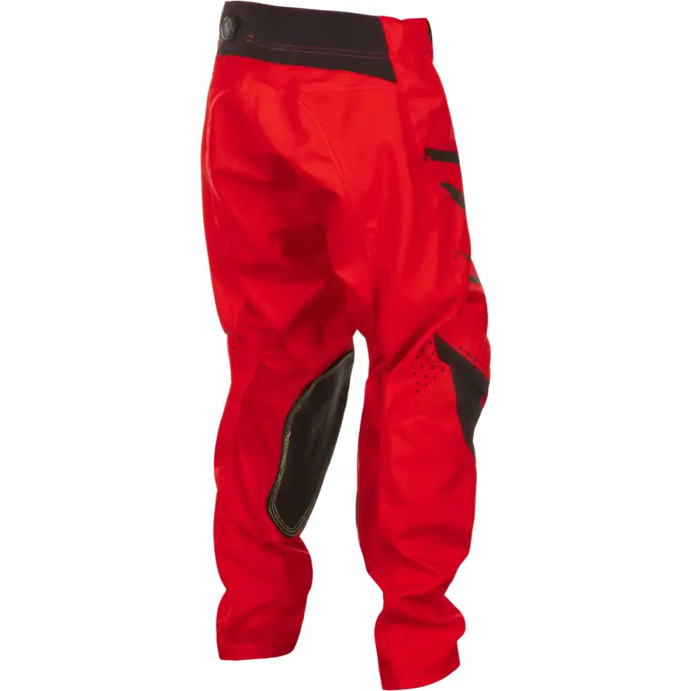 Kinetic Stoke Pant Ca/Ny Red/Black Sz 20 - FLY RACING