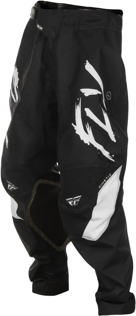 Kinetic Stoke Pant Ca/Ny Black/White Sz 26 - FLY RACING
