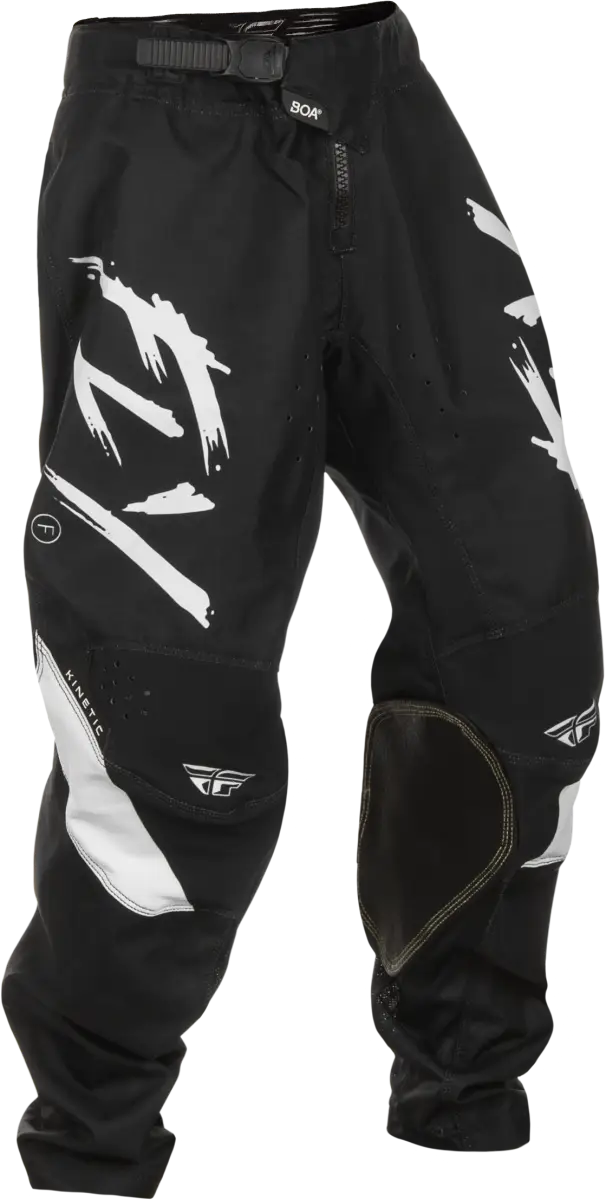 Kinetic Stoke Pant Ca/Ny Black/White Sz 26 - FLY RACING