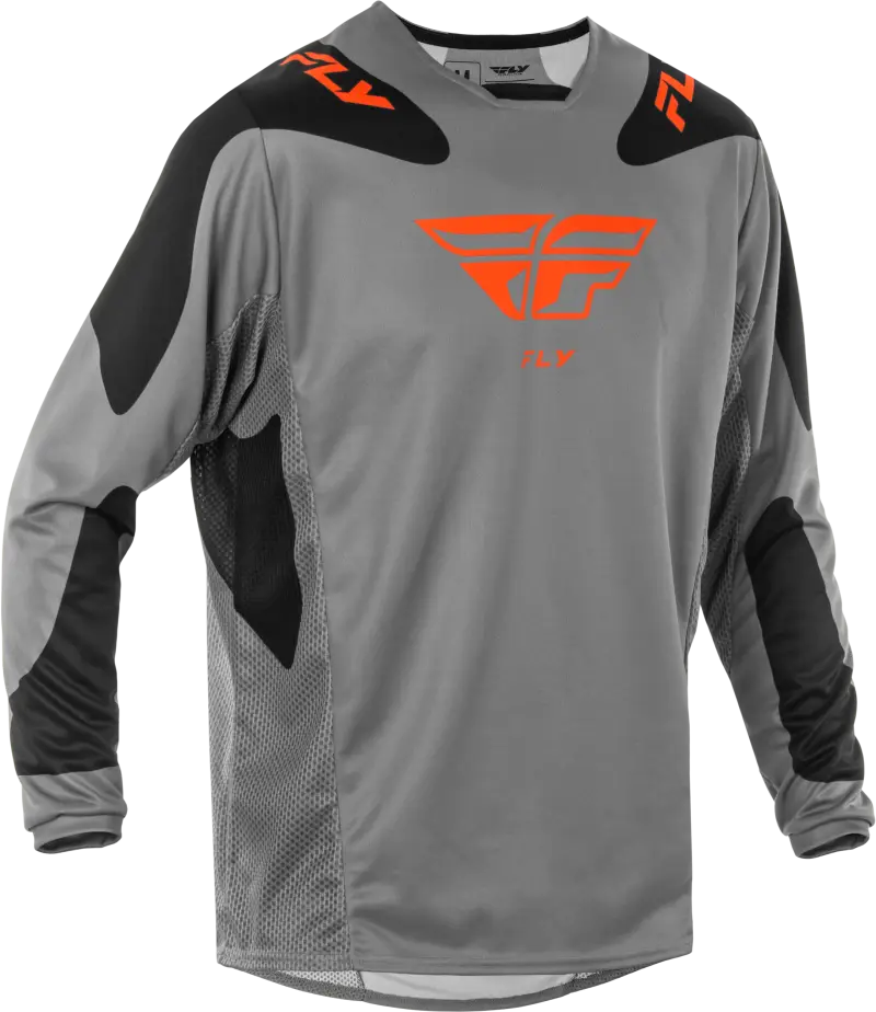 Kinetic Sym Jersey Grey/Orange/Black Sm