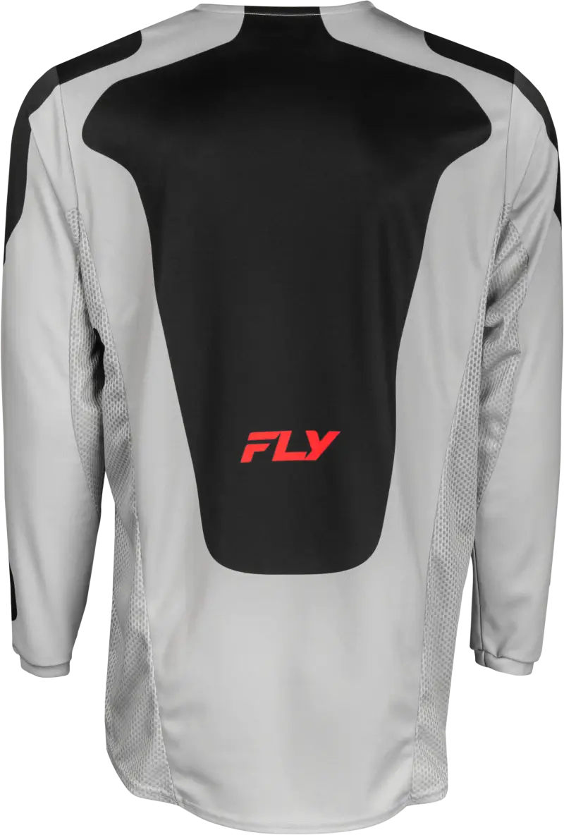 Kinetic Sym Jersey Light Grey/Red/Black Sm