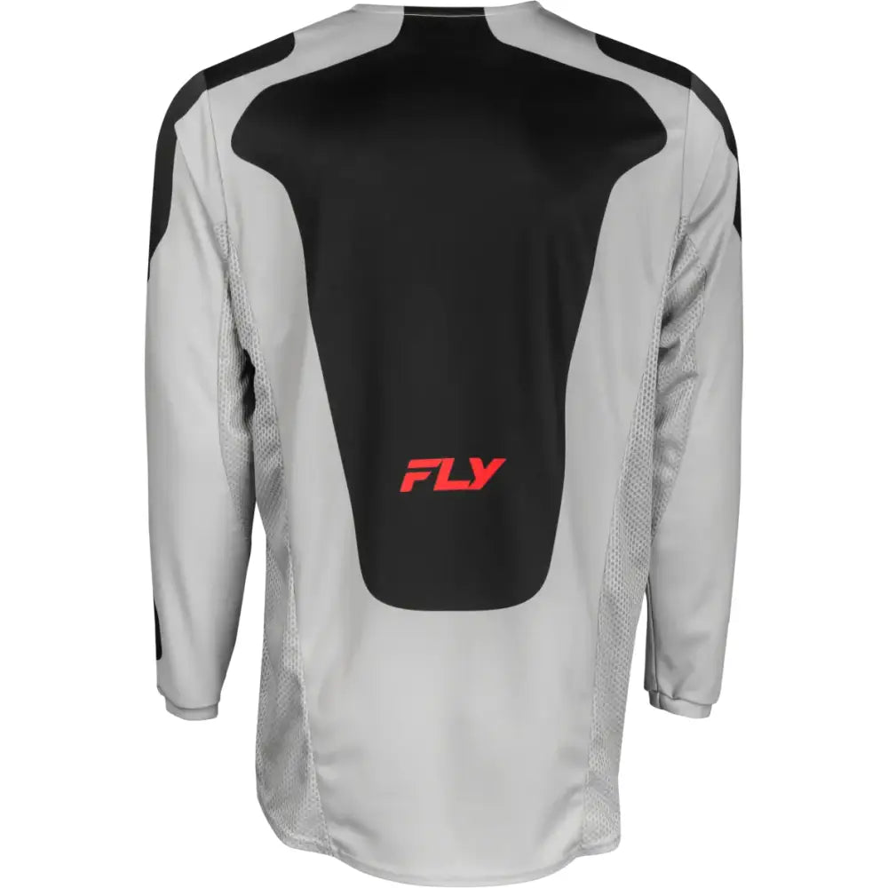 Kinetic Sym Jersey Light Grey/Red/Black Sm