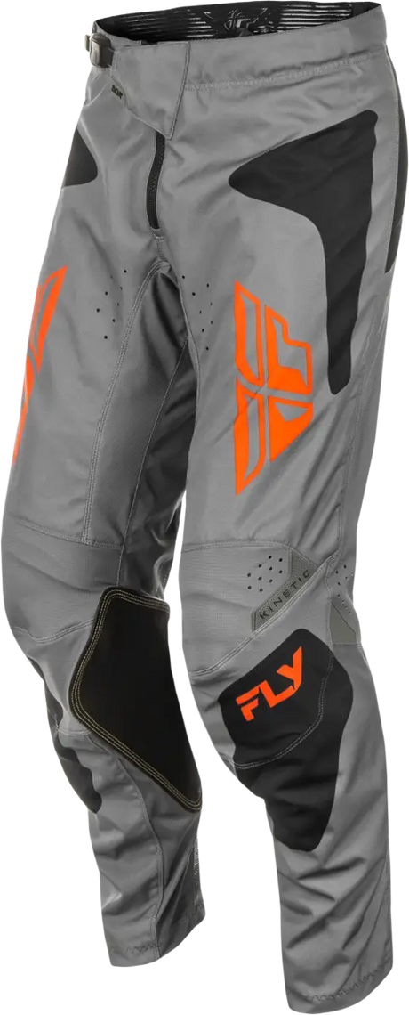 Kinetic Sym Pants Grey/Orange/Black Sz 42