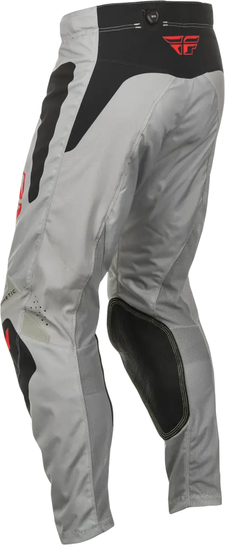 Kinetic Sym Pants Light Grey/Red/Black Sz 40