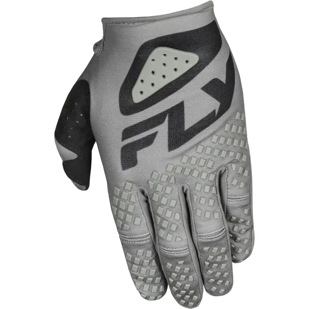Kinetic Sym Gloves Grey/Black 3x - FLY RACING