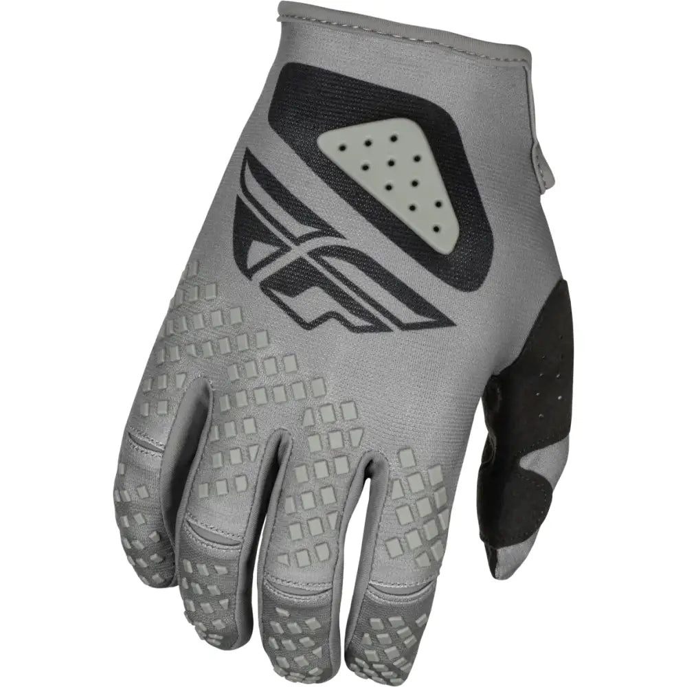 Kinetic Sym Gloves Grey/Black 3x - FLY RACING