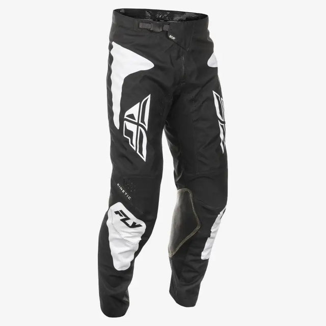 Kinetic Sym Pants Ca/Ny Black/White Sz 28 - FLY RACING