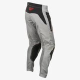 Kinetic Sym Pants Ca/Ny Light Grey/Red/Black Sz 36 - FLY RACING