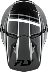 Kinetic Verdict Helmet Grey/Black/White Md - FLY RACING