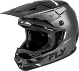 Kinetic Verdict Helmet Grey/Black/White Md - FLY RACING