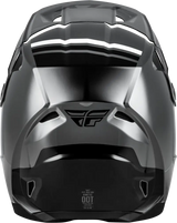 Kinetic Verdict Helmet Grey/Black/White Md - FLY RACING