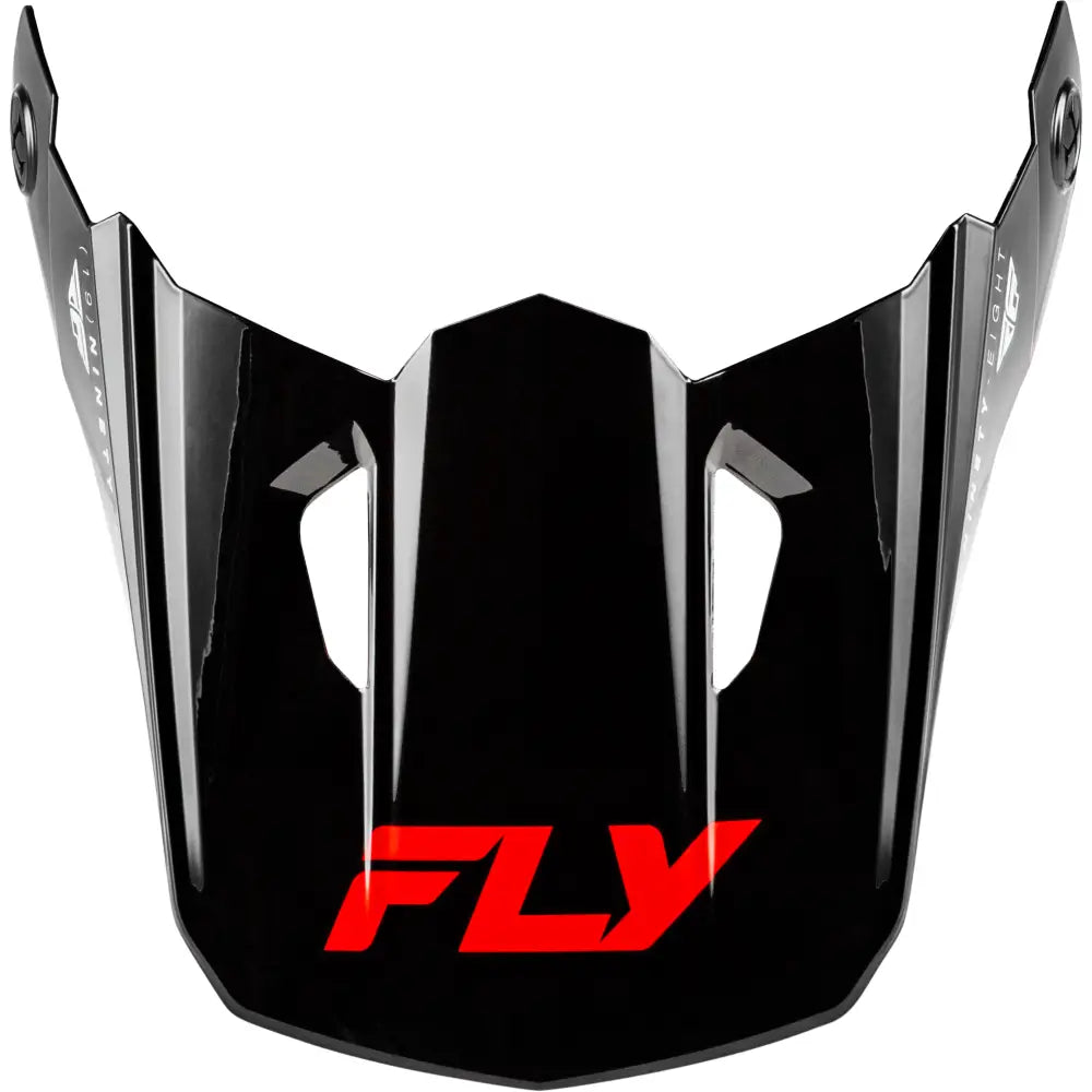 Kinetic Verdict Helmet Visor Black/Red/White Xs