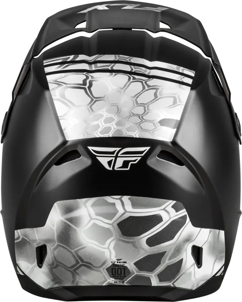 Kinetic Verdict Kryptek Helmet Black/Grey Xs - FLY RACING