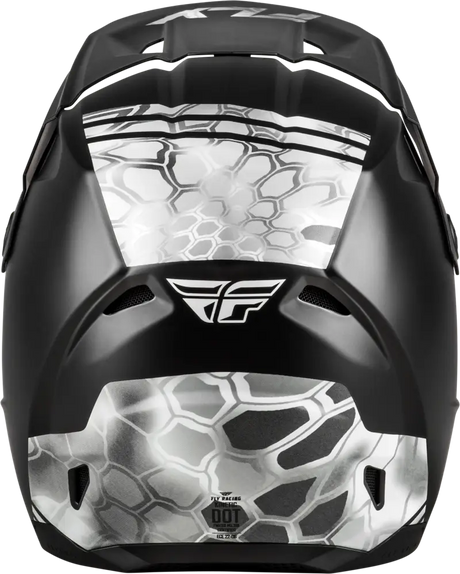 Kinetic Verdict Kryptek Helmet Black/Grey Xs - FLY RACING
