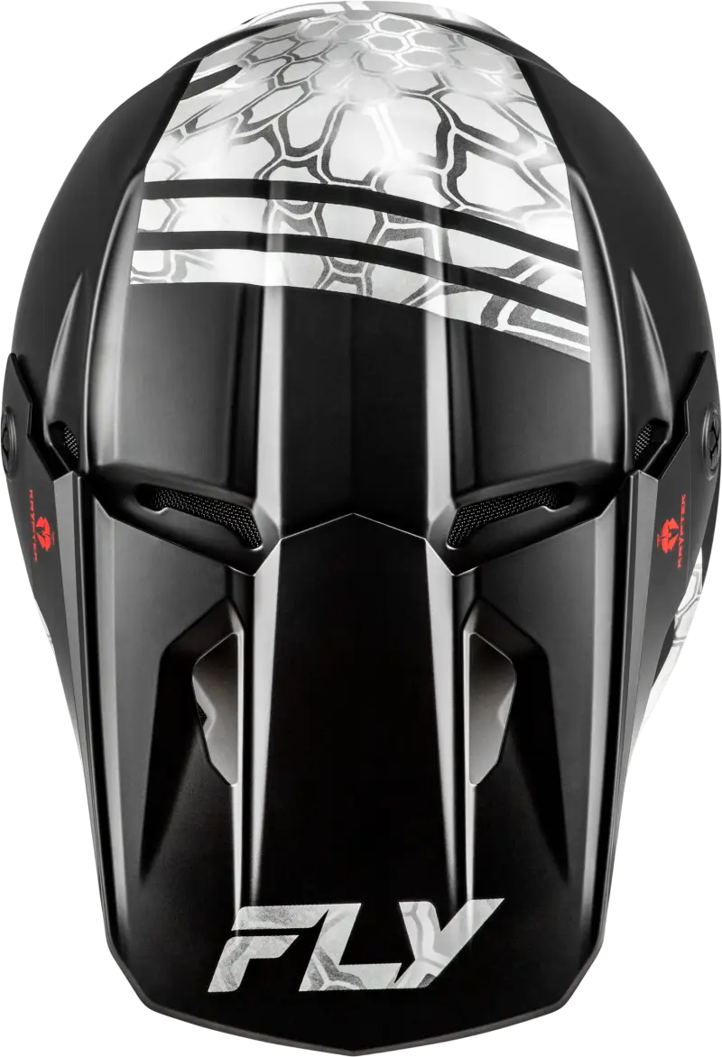 Kinetic Verdict Kryptek Helmet Black/Grey Xs - FLY RACING