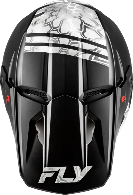 Kinetic Verdict Kryptek Helmet Black/Grey Xs - FLY RACING