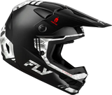 Kinetic Verdict Kryptek Helmet Black/Grey Xs - FLY RACING
