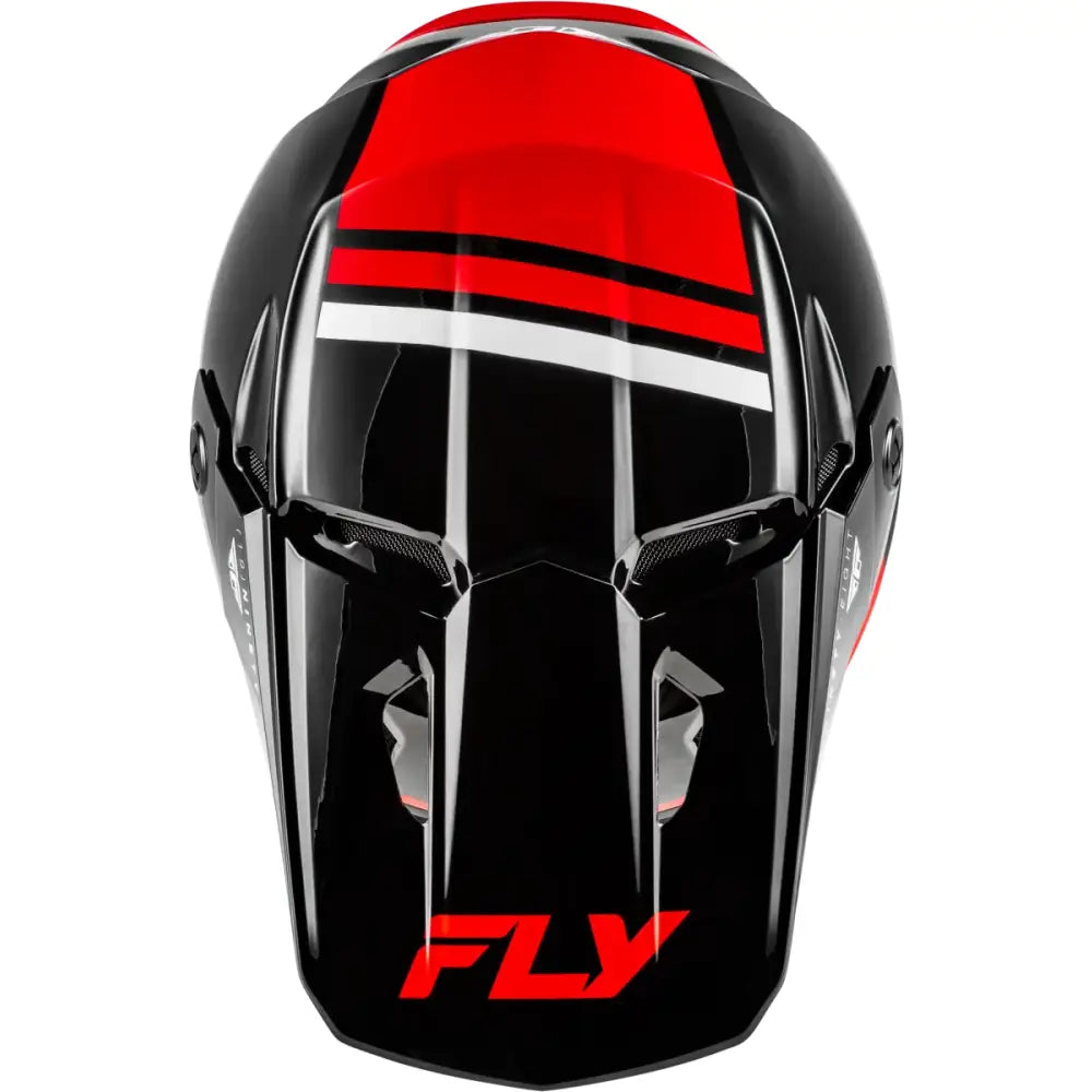Kinetic Verdict Helmet Black/Red/White Sm - FLY RACING