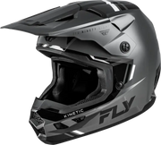 Kinetic Verdict Helmet Grey/Black/White Xl - FLY RACING