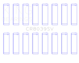 King 08-10 Ford Powerstroke 6.4L (Size STD) Connecting Rod Bearing Set - Truck & Automotive