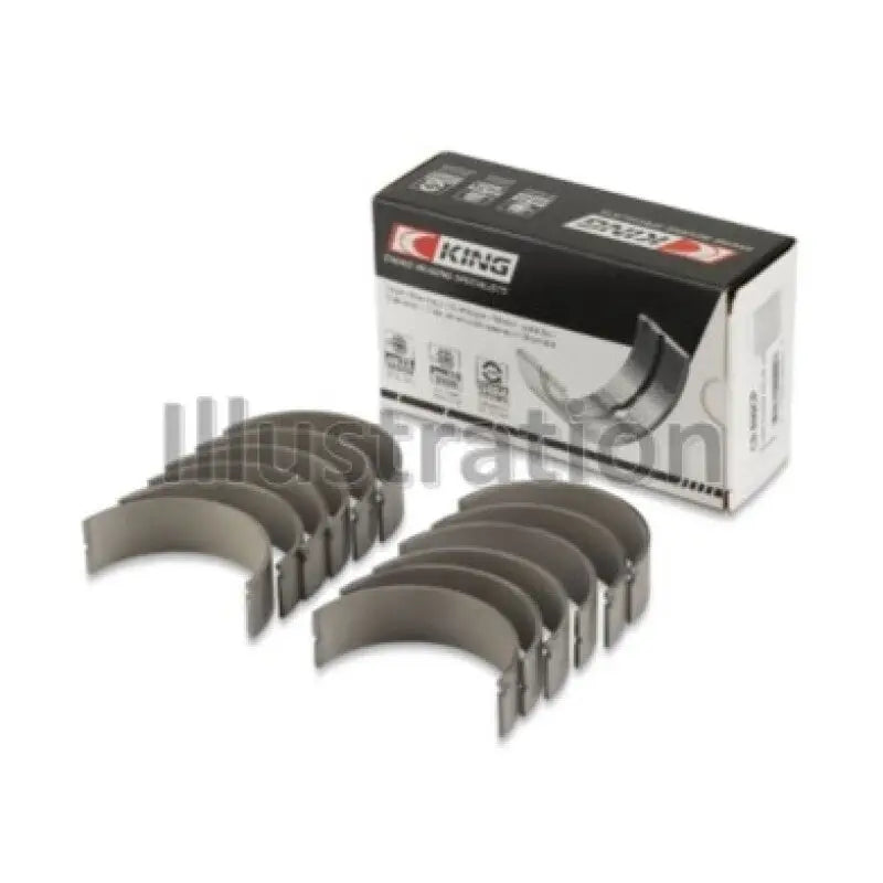 King Engine Bearings CR6840CP King 2005-2012 Nissan VQ40DE 6 Cyl (Size STD) Rod Bearing Set