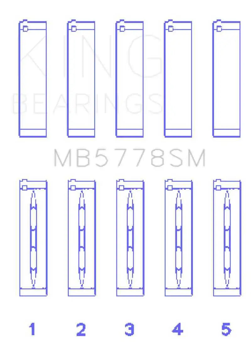 King Engine Bearings MB5778SM