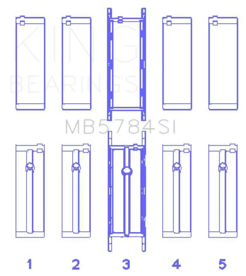 King Engine Bearings MB5784SI0.5