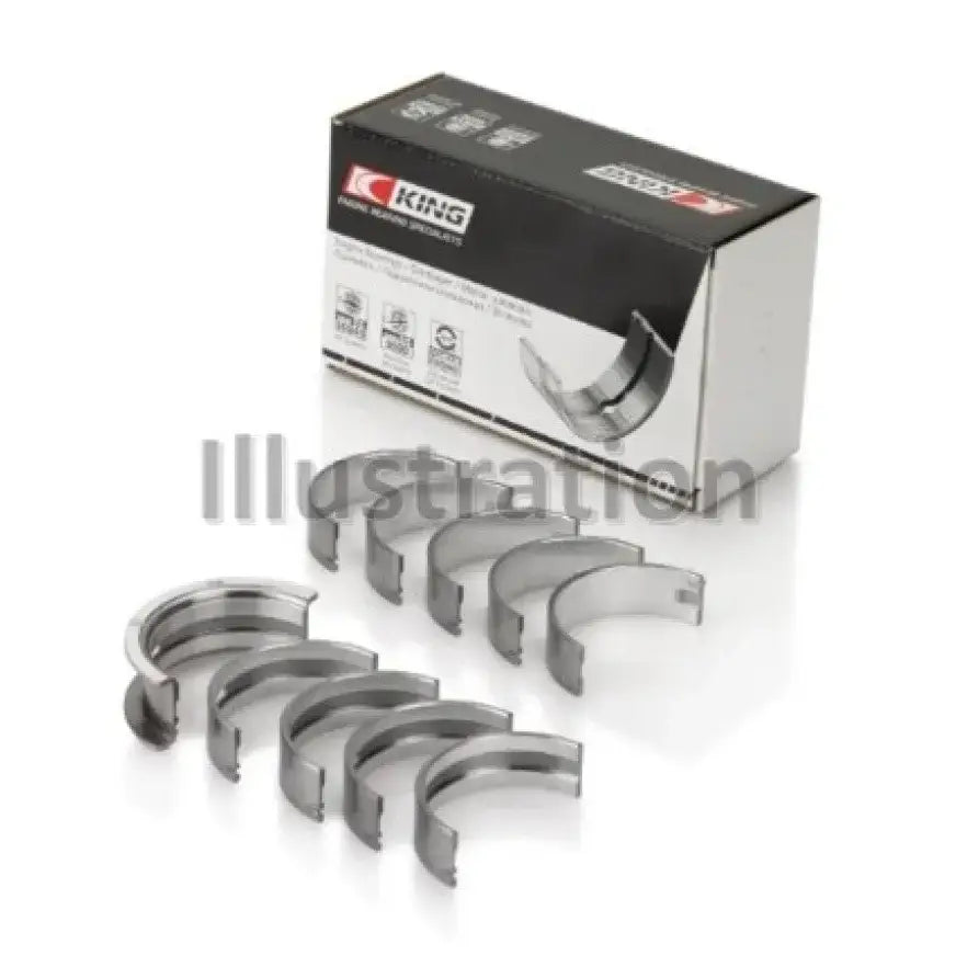 King BMW N63/S63 (Size + 0.25mm) Crankshaft Main Bearing Set - Truck & Automotive