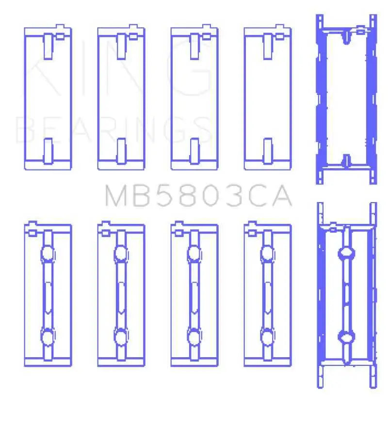 King Engine Bearings MB5803CA