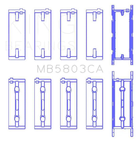 King Engine Bearings MB5803CA0.25