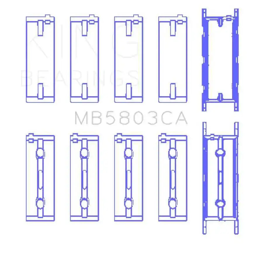 King Engine Bearings MB5803CA0.25