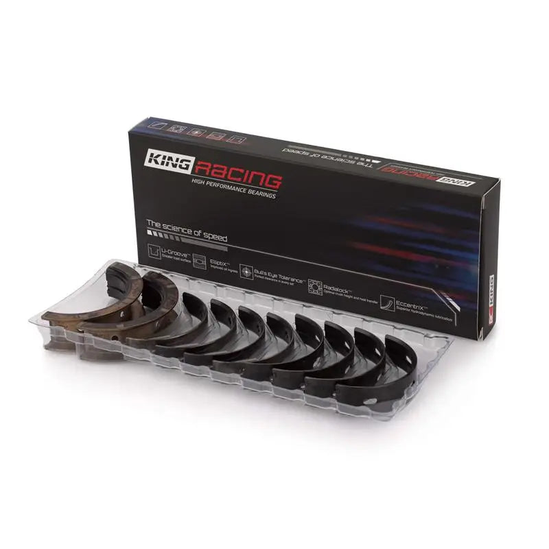 King Engine Bearings MB5013XP King Chevy LS1 / LS6 / LS3 (Size STD) Performance Main Bearing Set